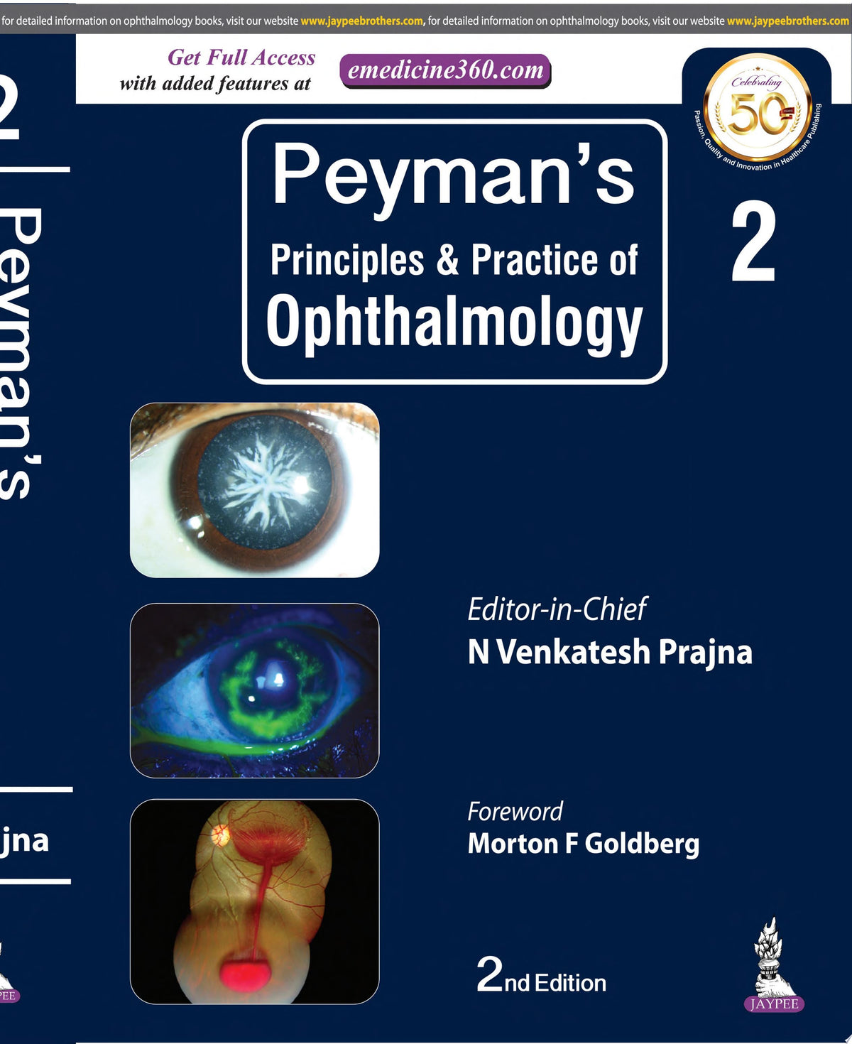 Peyman’s Principles and Practice of Ophthalmology 2nd Edition by Jaypee PDF