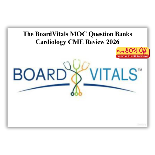 The BoardVitals MOC Question Banks Cardiology CME Review 2026 (PDF)