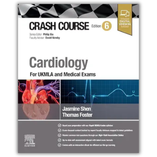 Crash Course Cardiology: For UKMLA and Medical Exams, 6th Edition (PDF from Publisher)