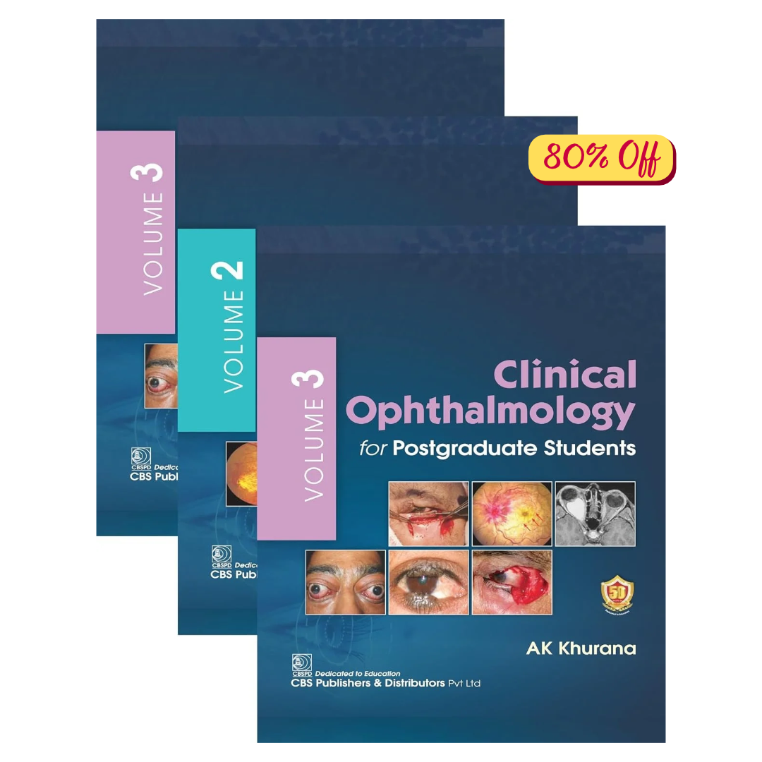 Clinical Ophthalmology for Postgraduate Students, Vol. 1 to 3 (Original PDF from Publisher)