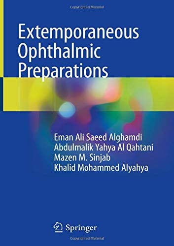 Extemporaneous Ophthalmic Preparations 1st Edition by Springer PDF