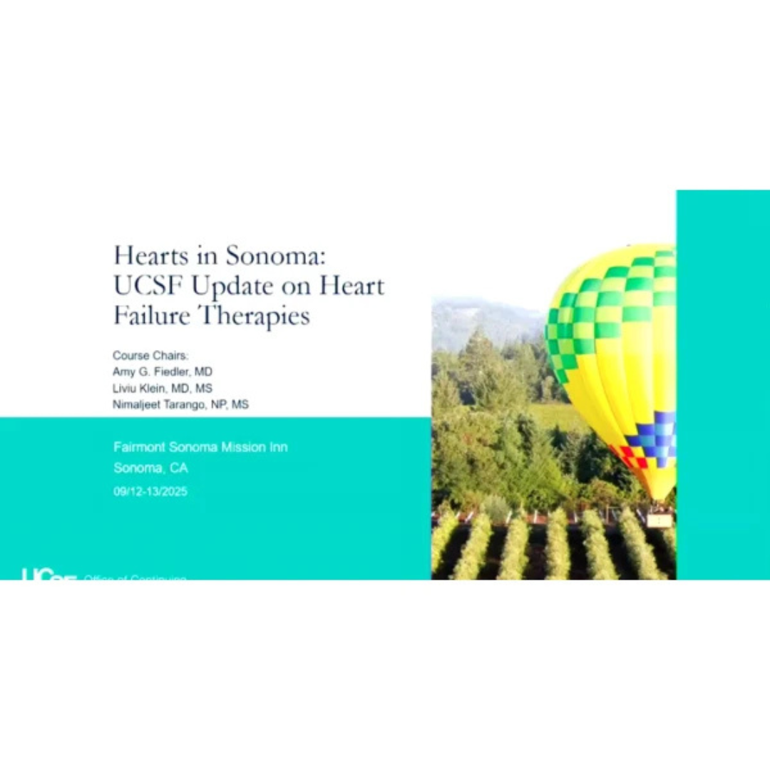 UCSF Update on Heart Failure Therapies 2025