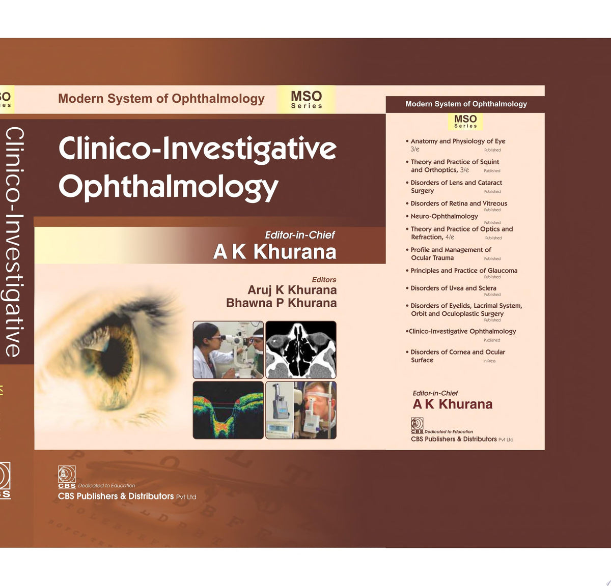 Clinico-Investigative Ophthalmology Series 1st Edition by Other Publisher PDF
