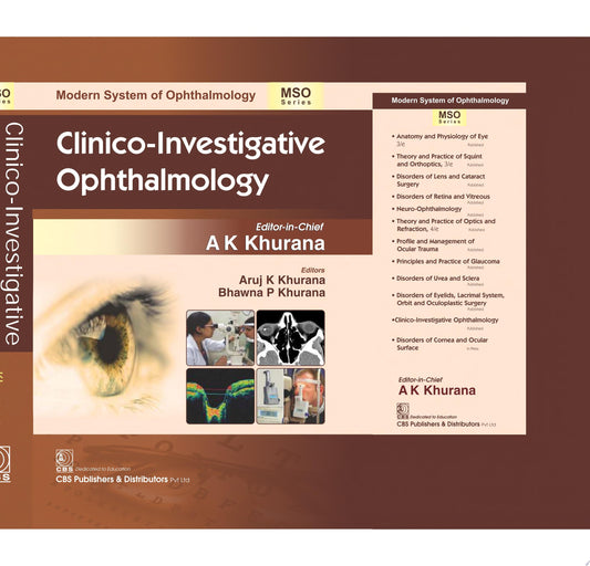 Clinico-Investigative Ophthalmology Series 1st Edition by Other Publisher PDF