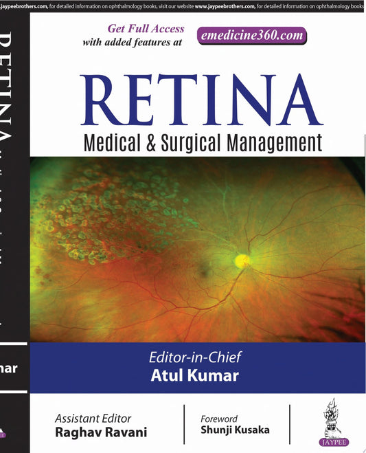 Retina: Medical and Surgical Management 1st Edition by Jaypee PDF