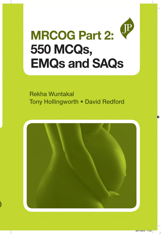 MCQS for Part 2 MRCOG 1st Edition by CRC Press PDF