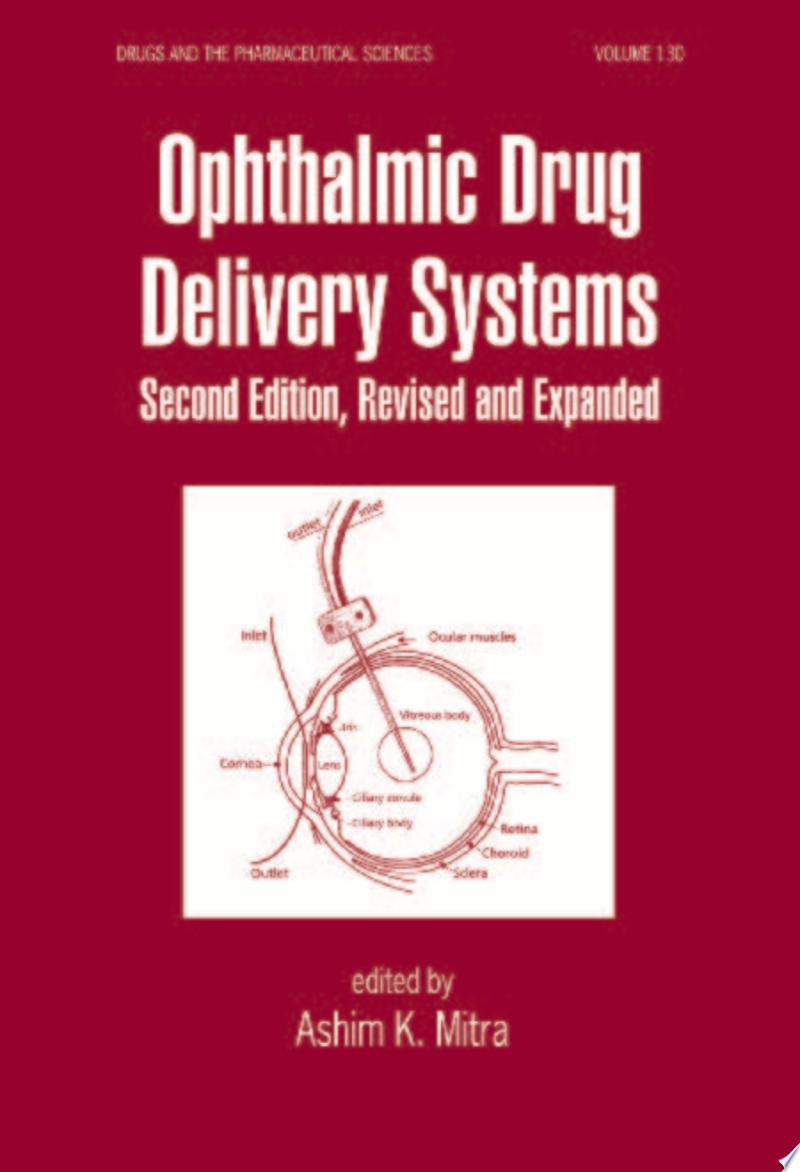 Ophthalmic Drug Delivery 1st Edition PDF