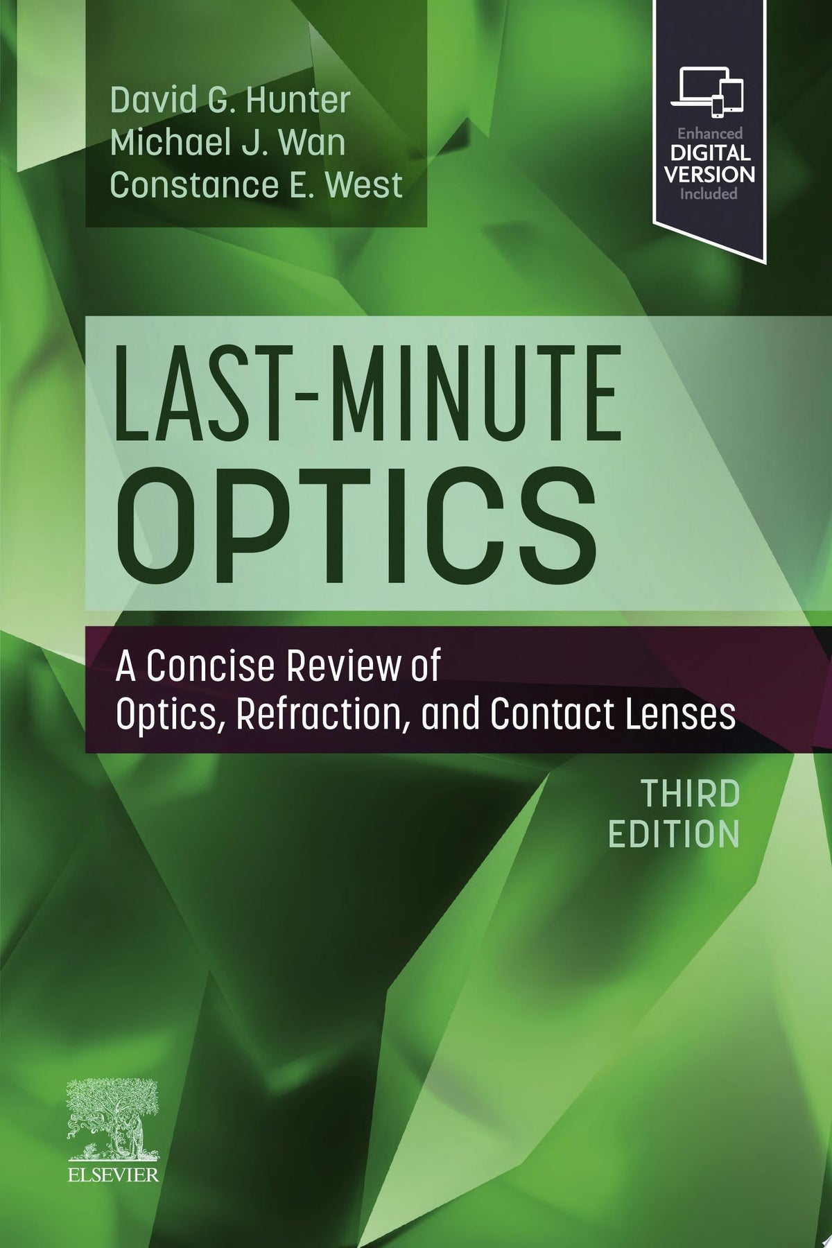 Last-Minute Optics 3rd Edition by Hunter PDF